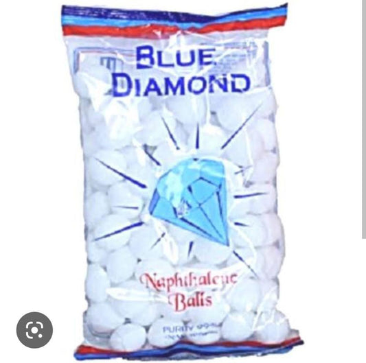 Blue Diamond naphthalene balls
