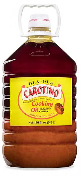 Ola-Ola Carotino cooking oil healthy, vitamin-rich oil for tasty and nutritious meals