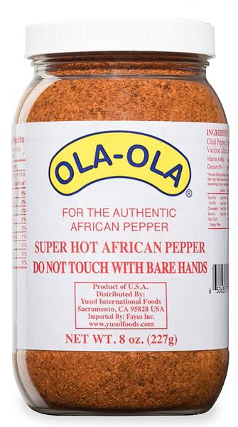 Ola-Ola super hot African pepper fiery, aromatic spice for bold and authentic flavor