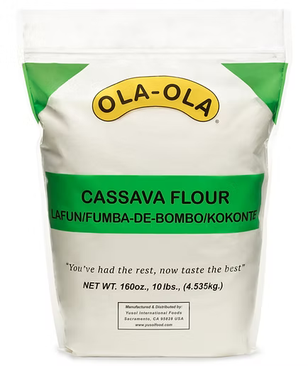 Ola-Ola Cassava Flour (Lafun/Fuma-De-Bombo/Kokonte)
