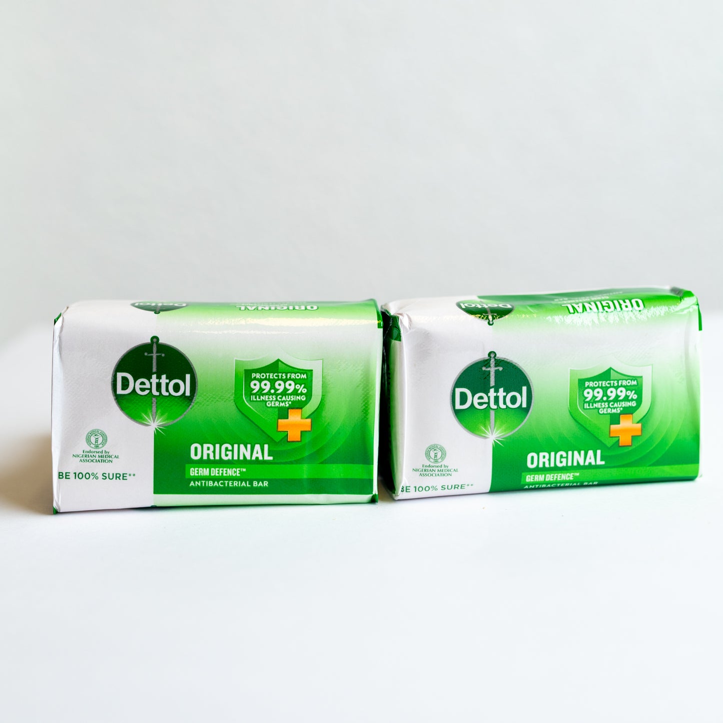 Dettol Original Soap Antibacterial Protection for Healthy Skin – 160g Bars (Pack of 4)