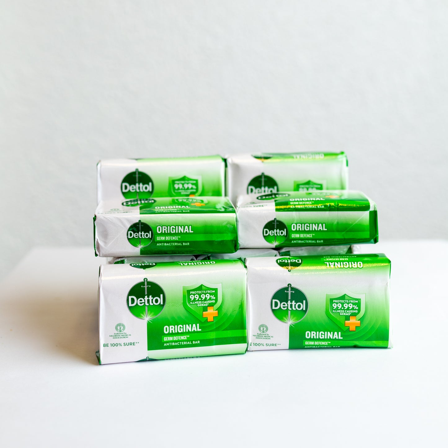 Dettol Original Soap Antibacterial Protection for Healthy Skin – 160g Bars (Pack of 4)
