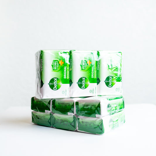 Dettol Original Soap Antibacterial Protection for Healthy Skin – 100g Bars (Pack of 6)