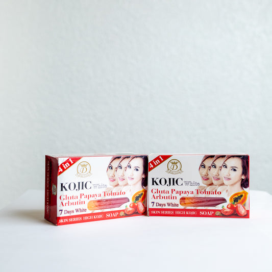 Kojic White Gluta Papaya Tomato Arbutin