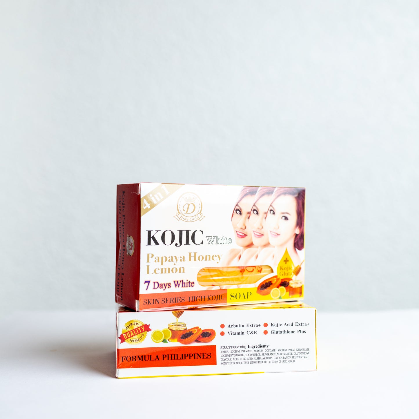 Kojic White Gluta Papaya Honey Lemon