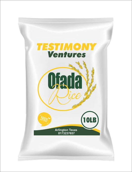 Testimony Venture Ofada rice unpolished aromatic grains for delicious local dishes