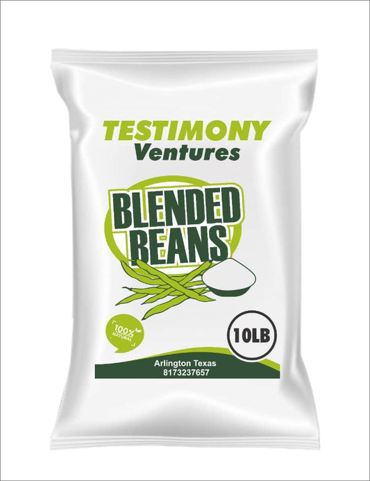 Testimony Ventures blended beans finely milled for smooth, easy-to-cook moimoi and akara
