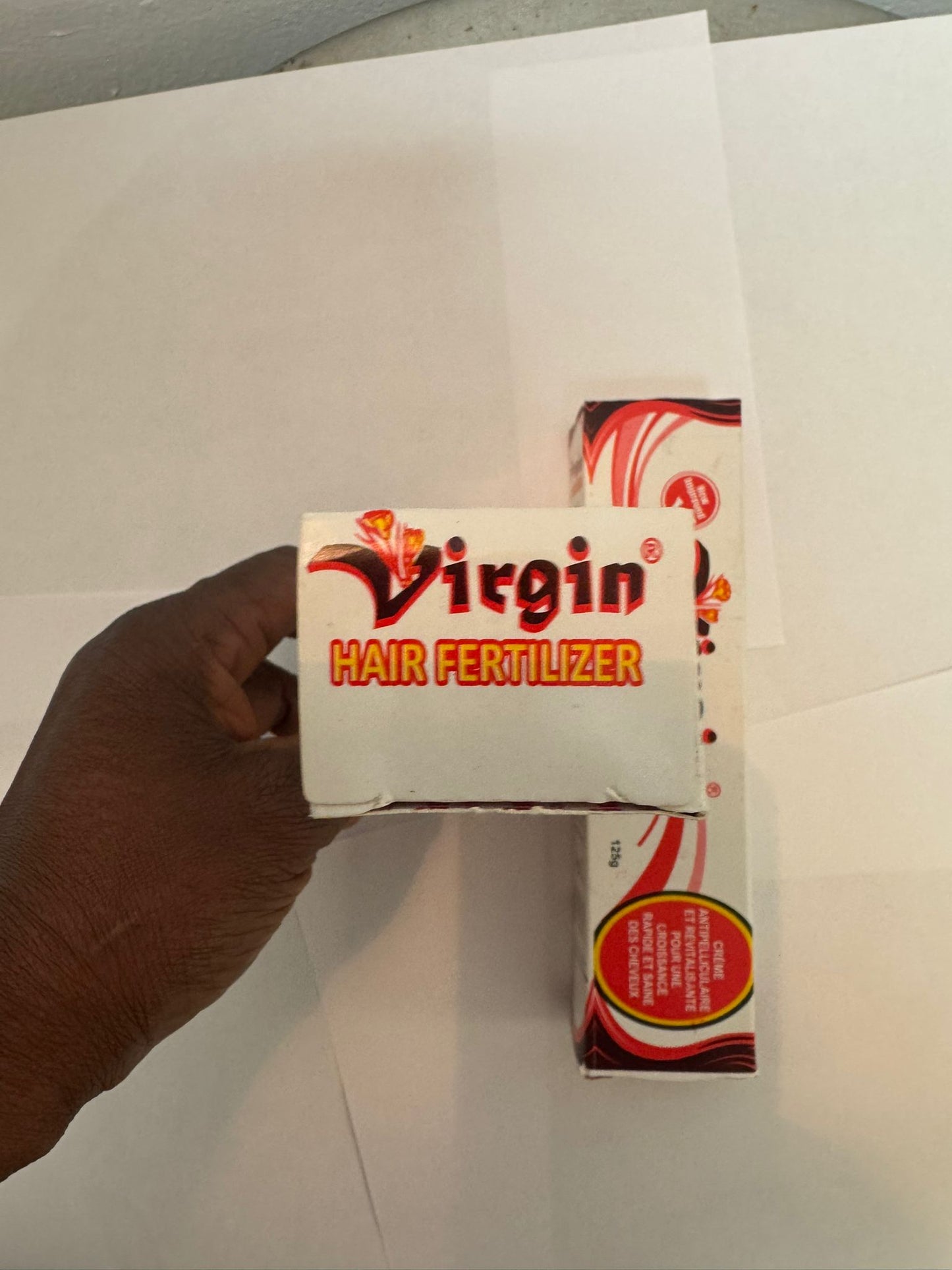 Virgin Hair Fertilizer – Enriched with Coconut Oil for Hair Growth & Scalp Nourishment – 125 g