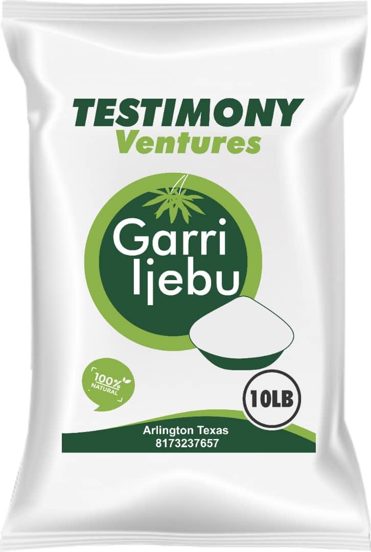 Testimony Ventures Igebu garri premium-quality cassava flakes for smooth and delicious eba