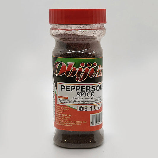 Obiji PepperSoup Spice Authentic Nigerian Blend for Spicy Broth – 110g
