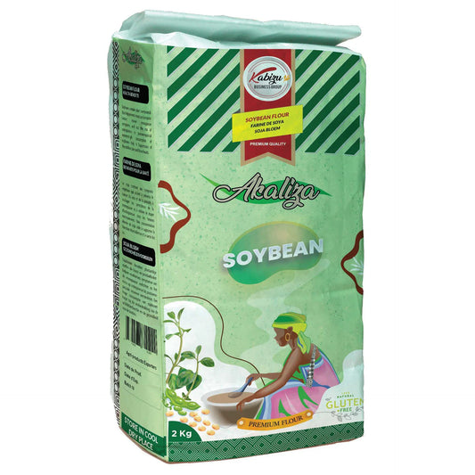Kabizu Akaliza Soyabean Flour – Protein‑Rich, Nutrient‑Dense Full‑Fat Soy Flour – 2 kg