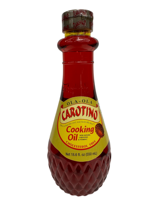 Ola Ola Carotino Cholesterol‑Free Cooking Oil – Antioxidant‑Rich Red Palm Blend for Frying, Baking & Dressings – 550 ml
