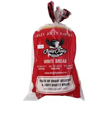 Jolly Jolly Sliced White Bread Soft & Fluffy Loaf for Easy Sandwiches – 1lb Pack