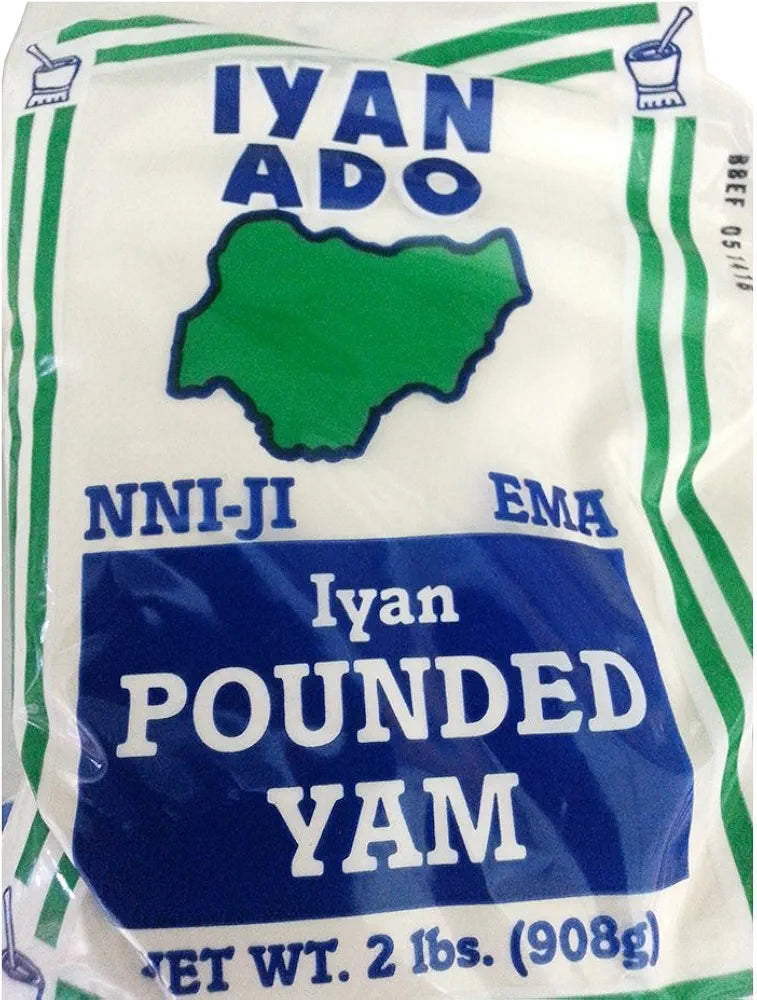 Iyan Ado Pounded Yam Flour – Smooth, Stretchy Swallow for Traditional African Meals
