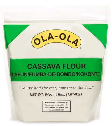 Ola-Ola Cassava Flour (Lafun/Fuma-De-Bombo/Kokonte)