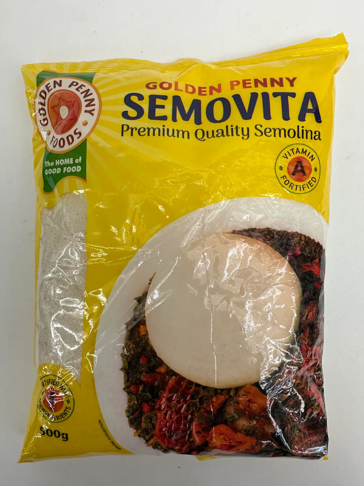 Golden Penny Semovita – Smooth and Nutritious Semolina Flour for Swallow