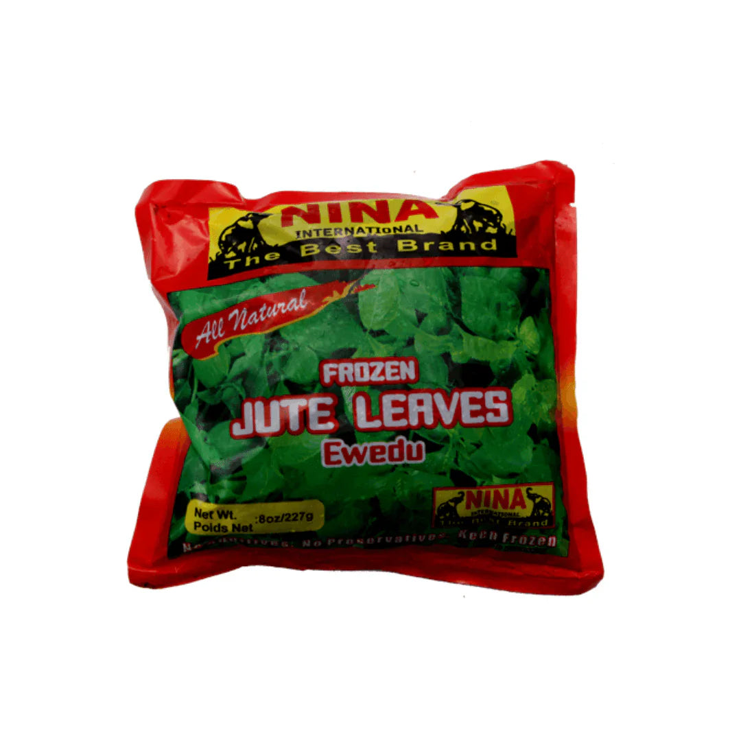 Nina Frozen Jute (Ewedu) – Tender, Ready-to-Use Leaves for Soups & Stews