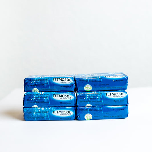 Tetmosol Medicated Soap (Cool Power) – Bar, 70g | Pack of 6