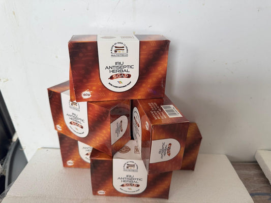 Iru Antiseptic Herbal Soap – Natural Antibacterial & Antifungal Herbal Bar