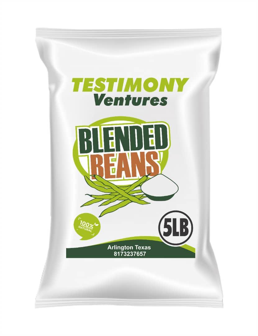 Testimony Ventures blended beans finely milled for smooth, easy-to-cook moimoi and akara
