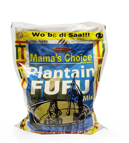 Mama's Choice Plantain Fufu Mix – Smooth and Easy-to-Prepare Traditional Fufu